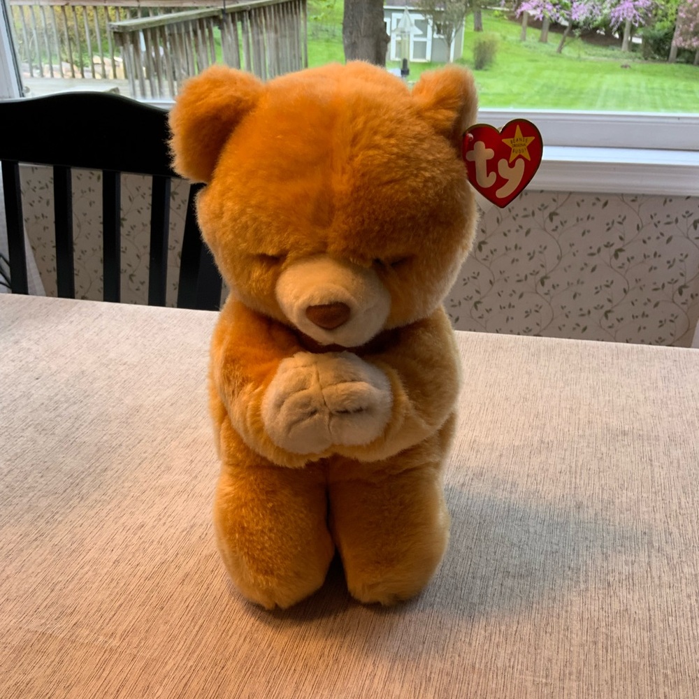 TY plush praying bear “HOPE”